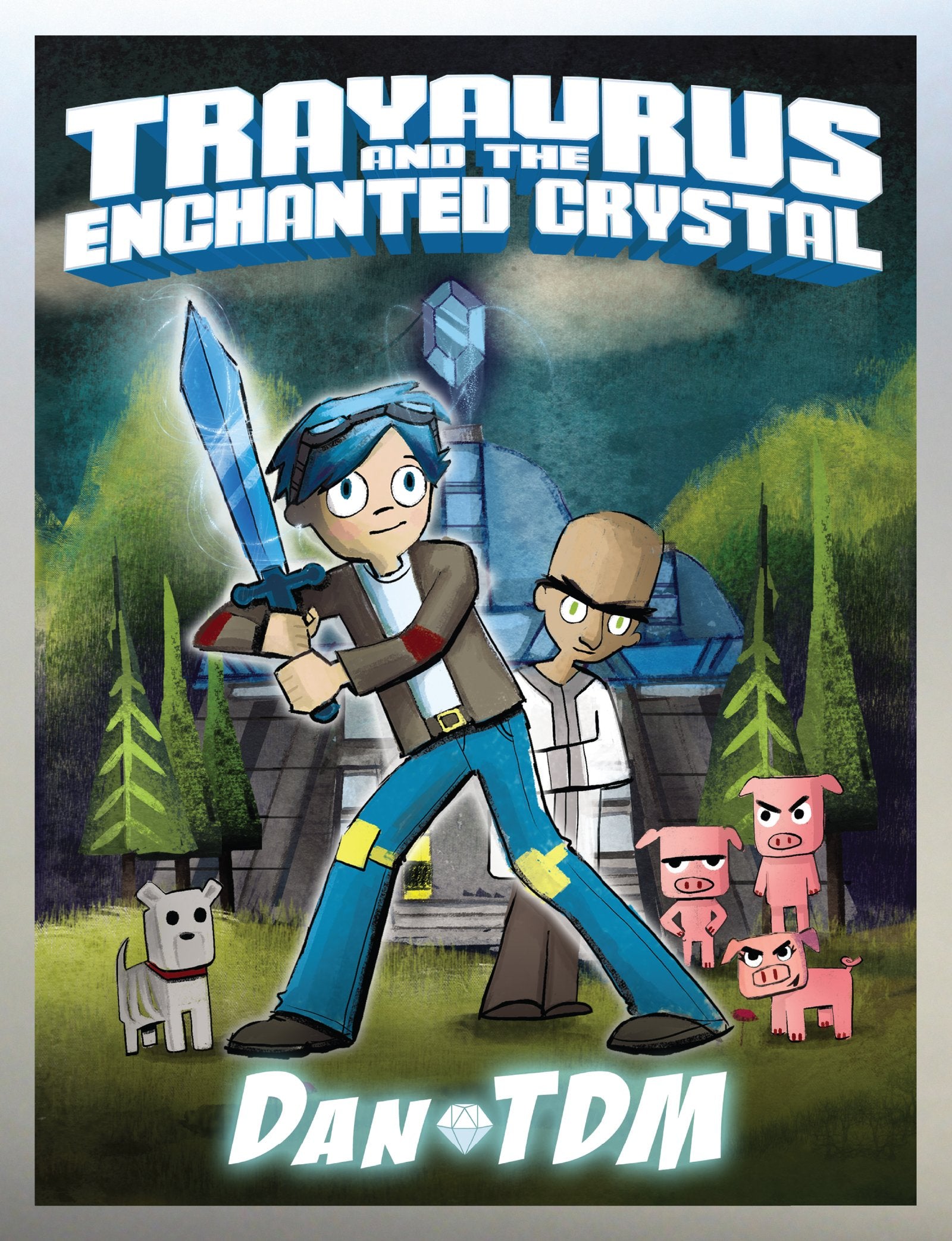 DanTDM: Trayaurus and the Enchanted Crystal: A Graphic Novel – A #1 NYT Bestselling Gaming Fantasy Adventure for Kids (Ages 8-12) The Happy Book Stack