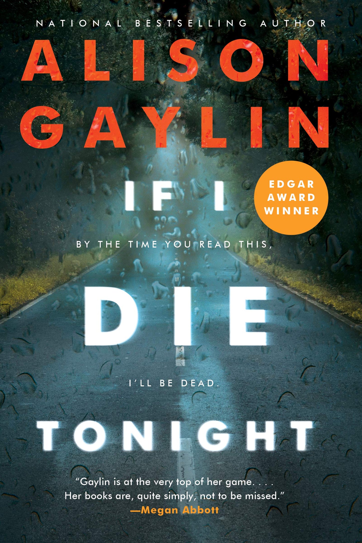 If I Die Tonight: A Stand-Alone Edgar Award Winner―Gripping Domestic Suspense of Family Secrets and Social Media The Happy Book Stack