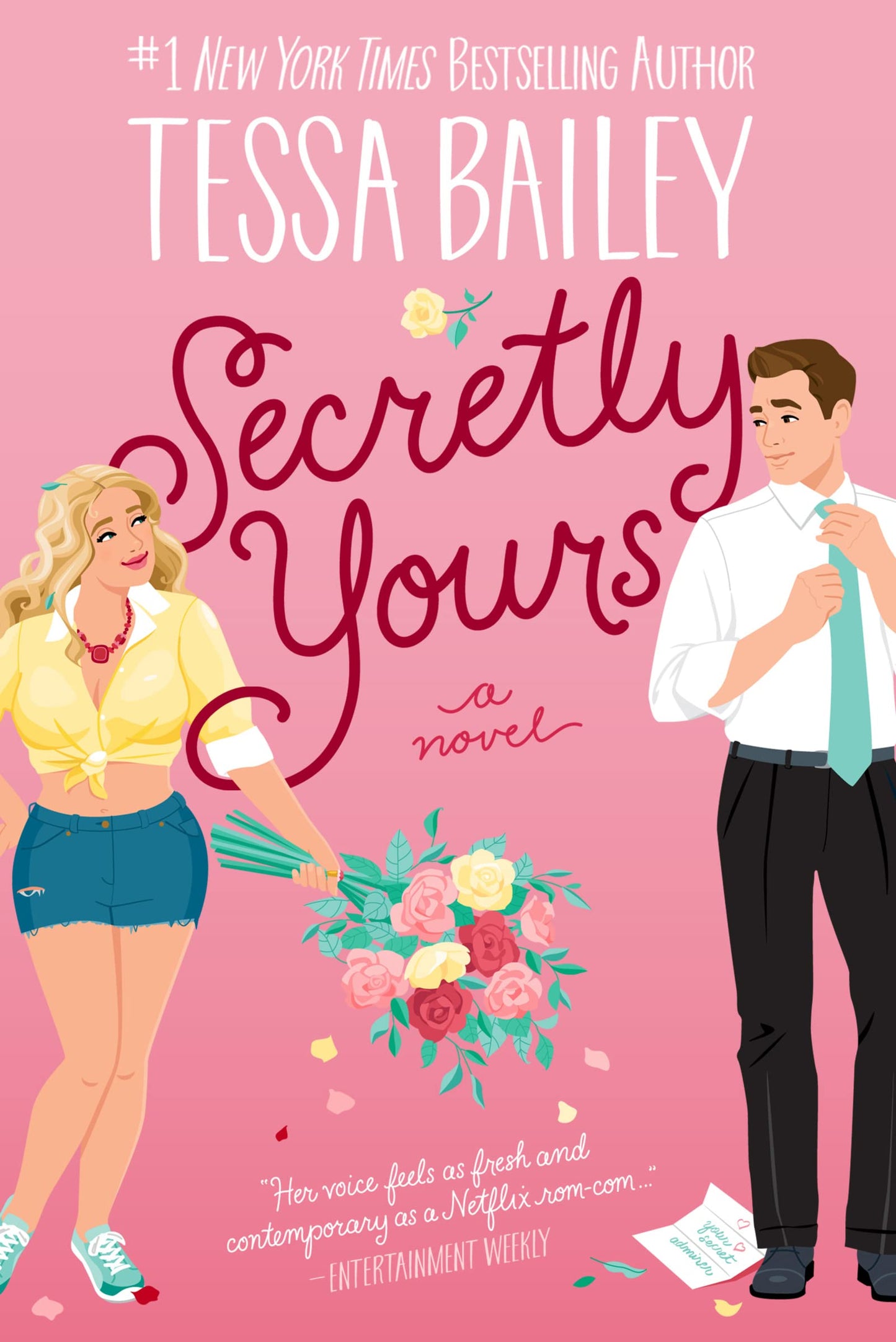 Secretly Yours: Opposites Attract in this Spicy Rom-Com Set in a Small-Town Winery (Vine Mess, 1) The Happy Book Stack