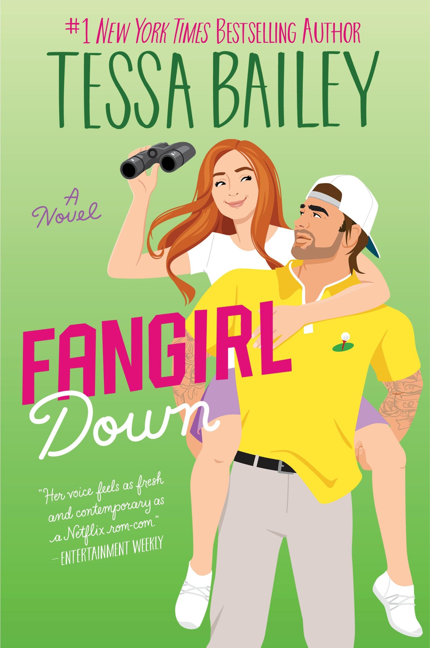 Fangirl Down: A Spicy Sports Rom-Com with a Touch of Adventure, Get Ready to Sweat (Big Shots, 1) The Happy Book Stack