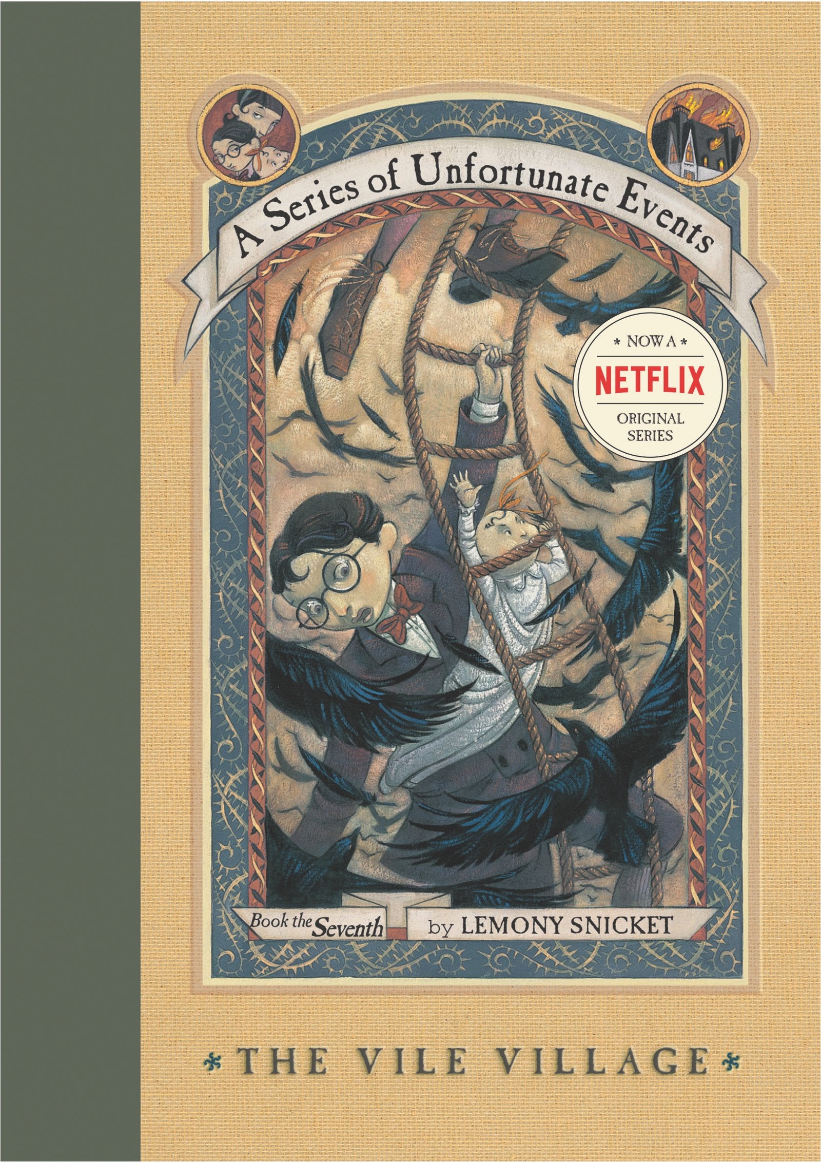 The Vile Village (A Series of Unfortunate Events, No. 7) The Happy Book Stack