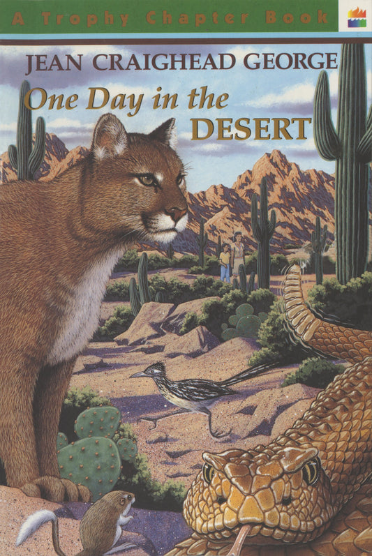 One Day in the Desert (Trophy Chapter Book) - 3287