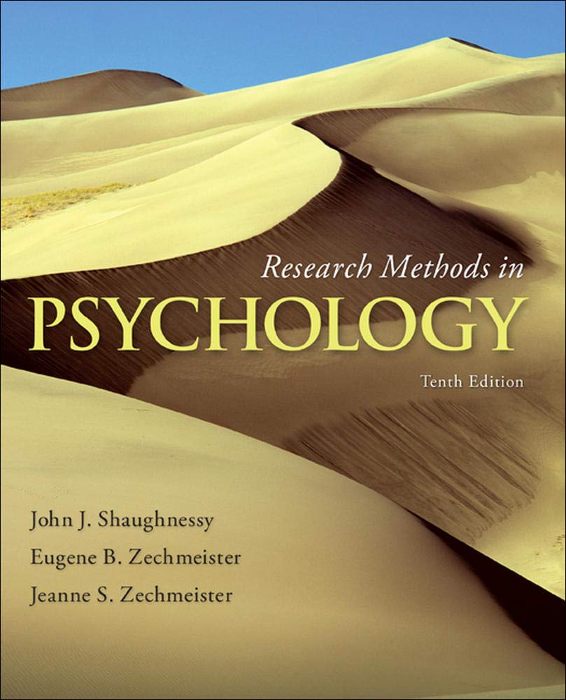 Research Methods in Psychology The Happy Book Stack