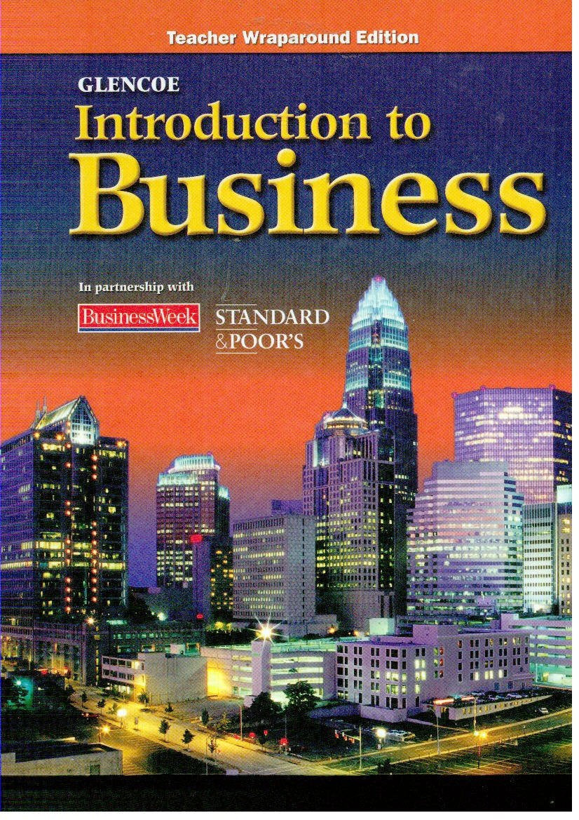 Glencoe Introduction to Business, Teachers Wraparound Edition - 9421