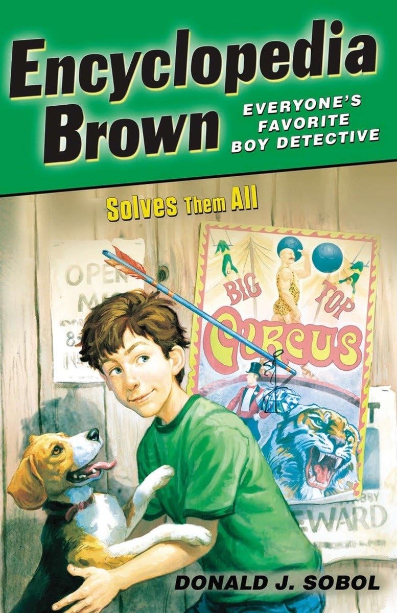 Encyclopedia Brown Solves Them All The Happy Book Stack