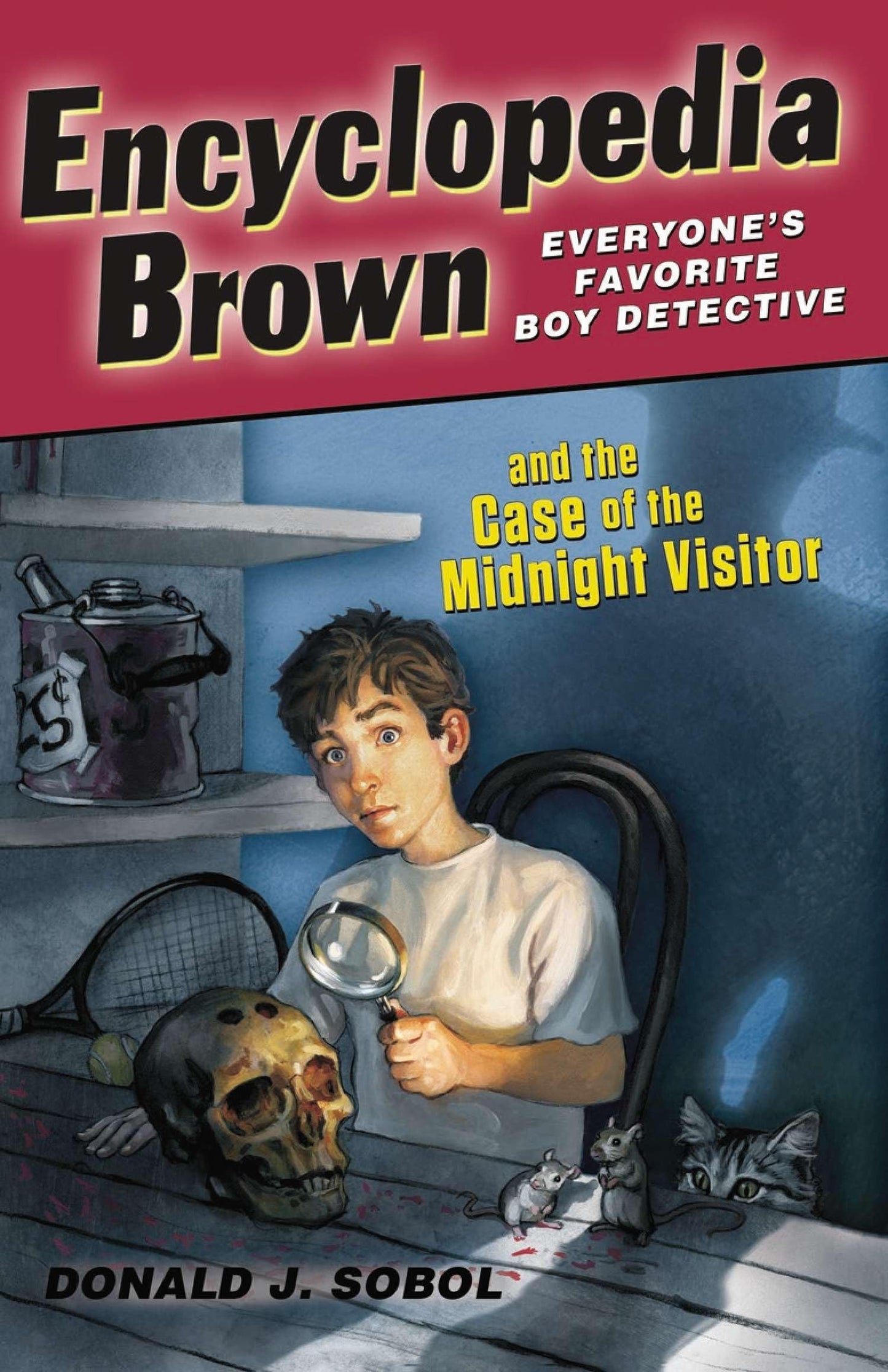 Encyclopedia Brown and the Case of the Midnight Visitor The Happy Book Stack