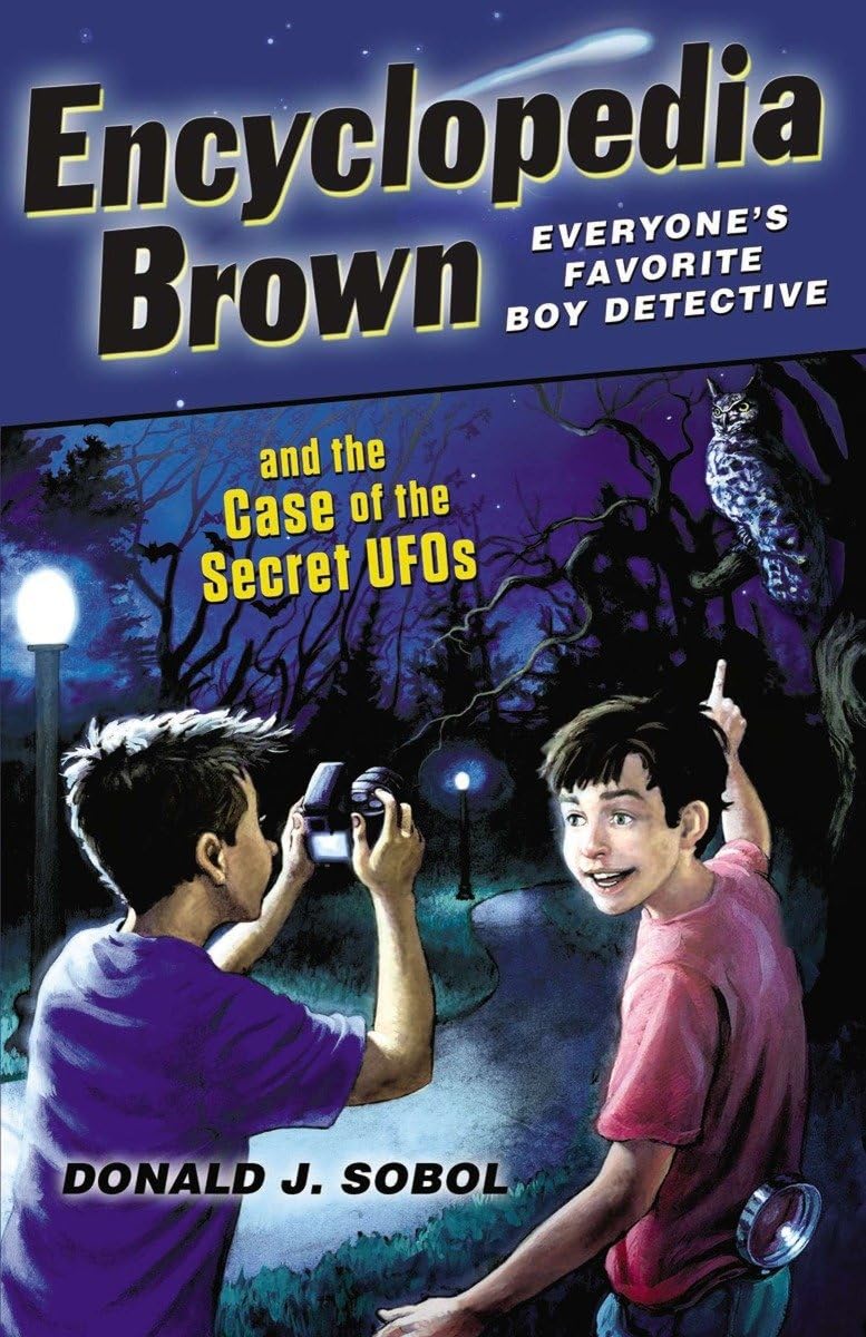 Encyclopedia Brown and the Case of the Secret UFOs The Happy Book Stack