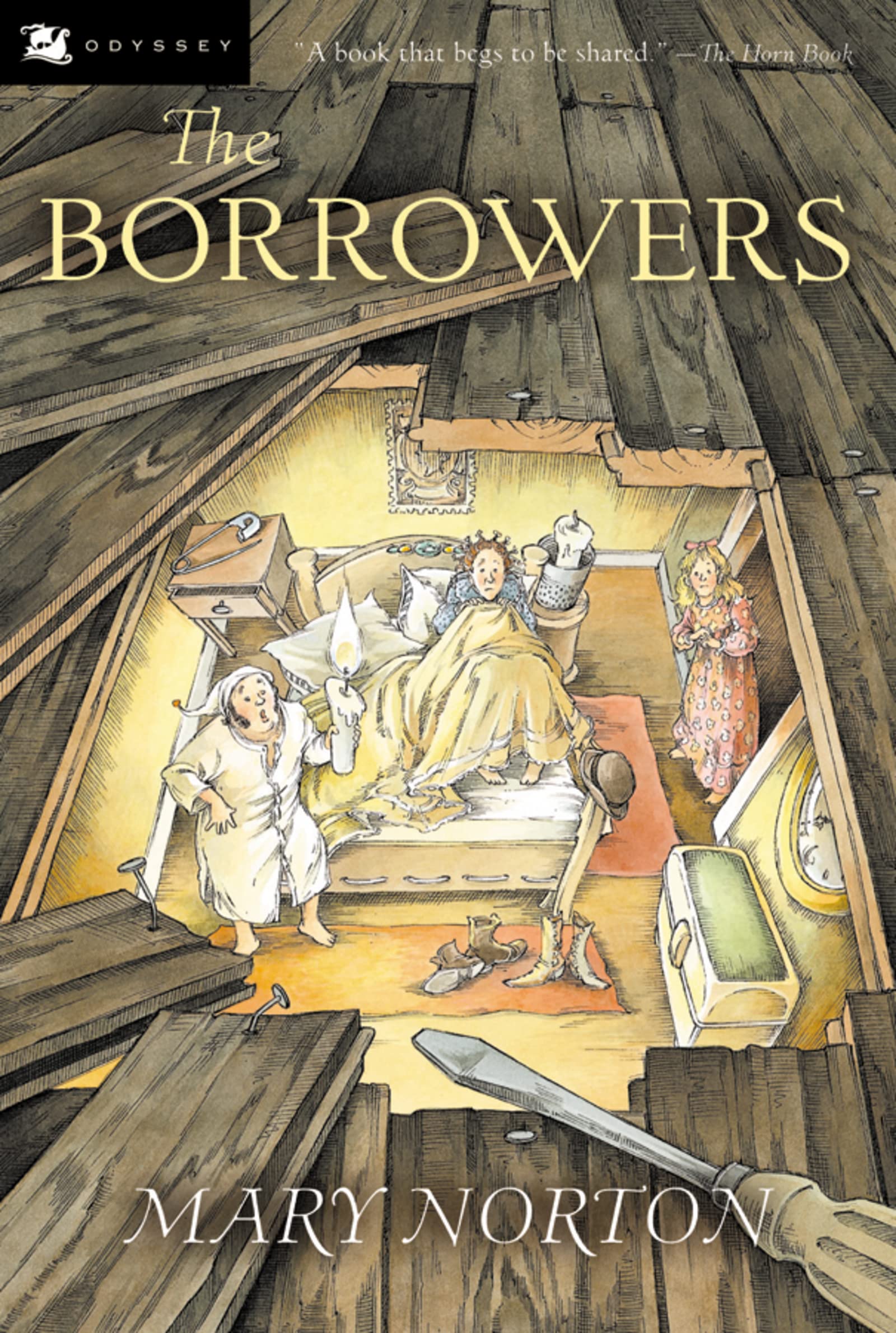 The Borrowers: A Carnegie Medal-Winning Fantasy About a Secret Family of Little People for Children (Ages 8-12) The Happy Book Stack