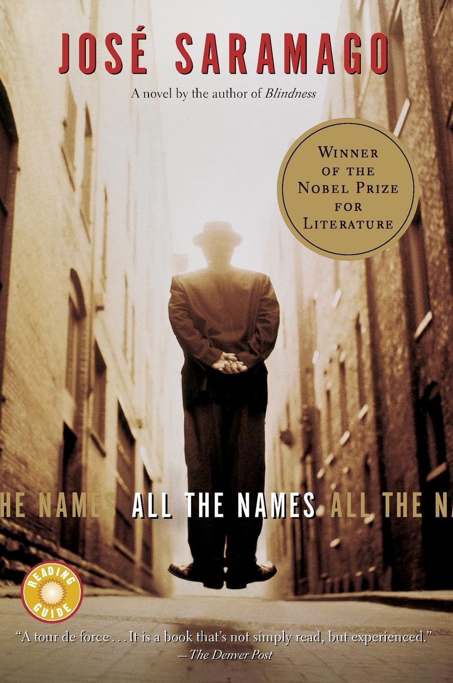 All The Names: A Classic Novel of Love, Loneliness, and Self-Discovery from Nobel Prize Winner José Saramago The Happy Book Stack
