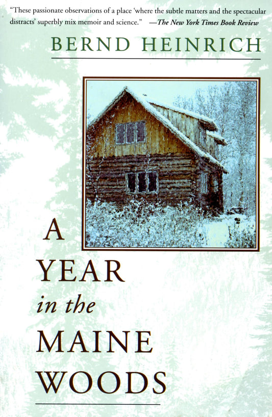 A Year In The Maine Woods The Happy Book Stack