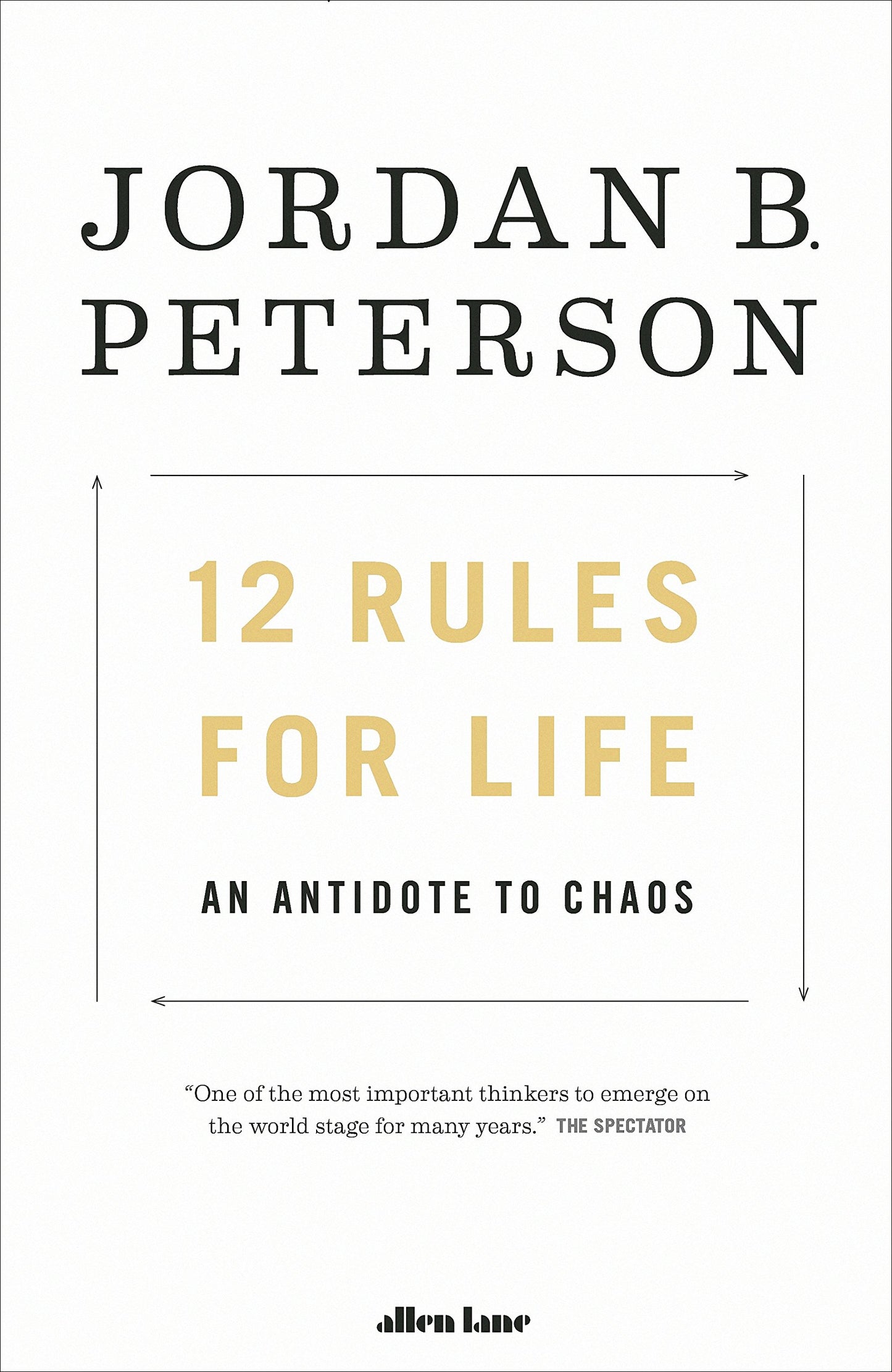 12 Rules For Life [Paperback] The Happy Book Stack