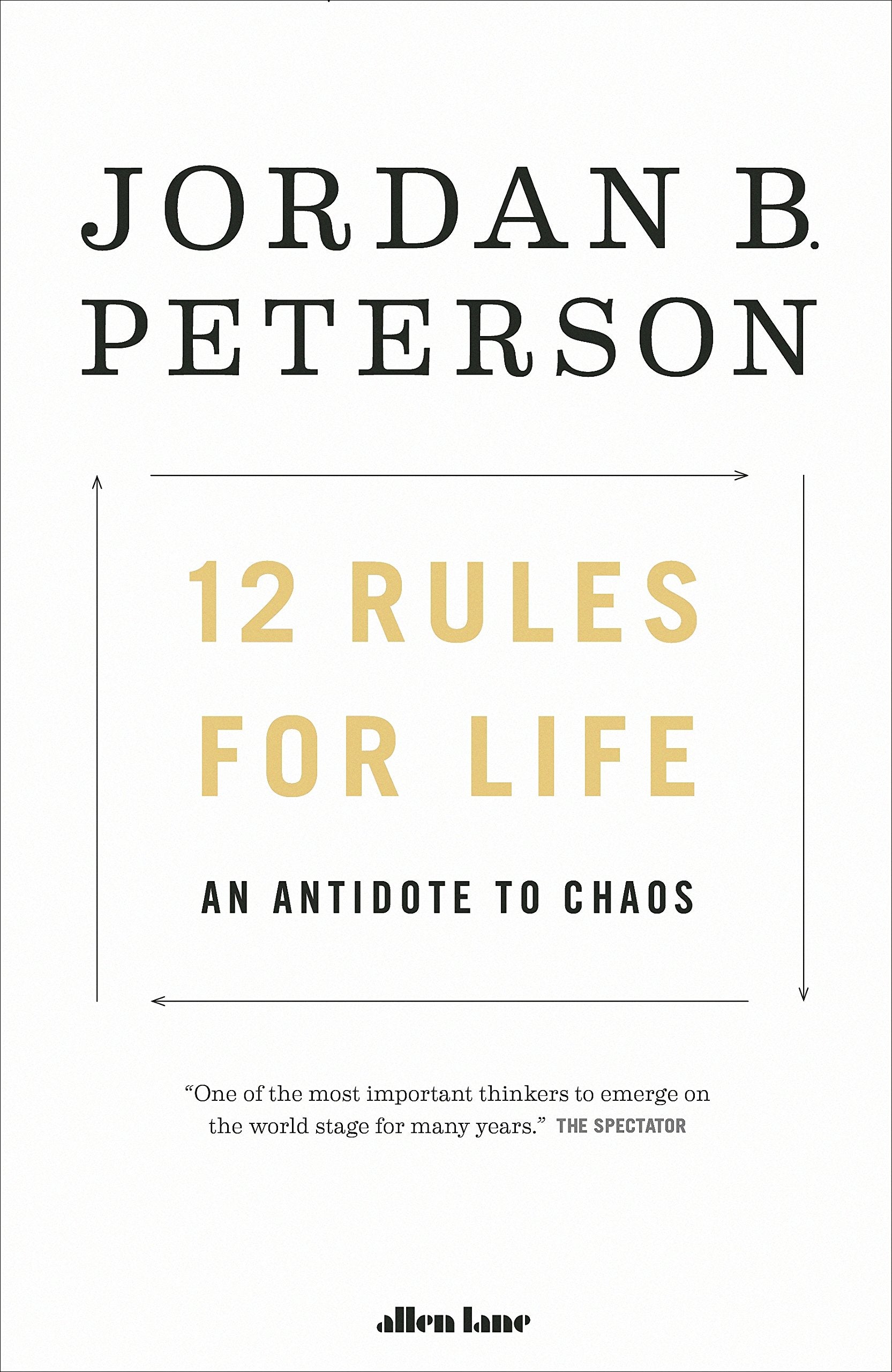 12 Rules For Life [Paperback] The Happy Book Stack