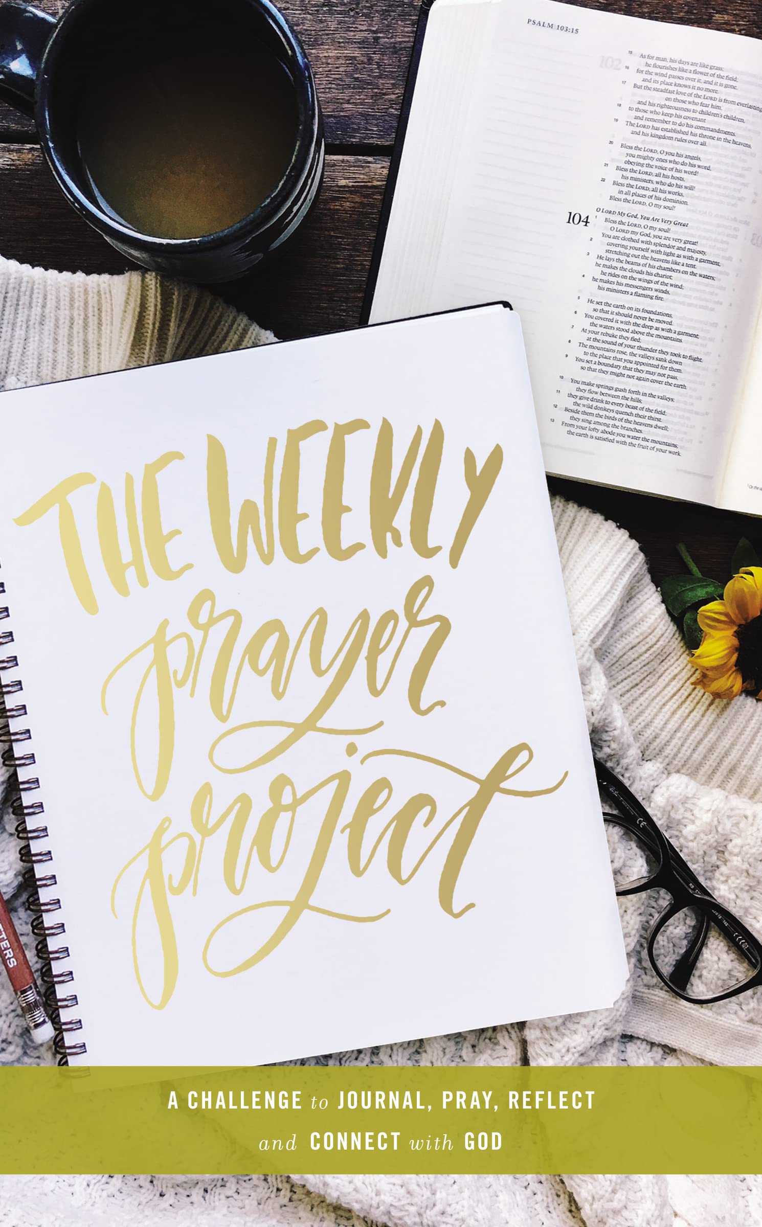 The Weekly Prayer Project: A Challenge to Journal, Pray, Reflect, and Connect with God (The Weekly Project Series) The Happy Book Stack