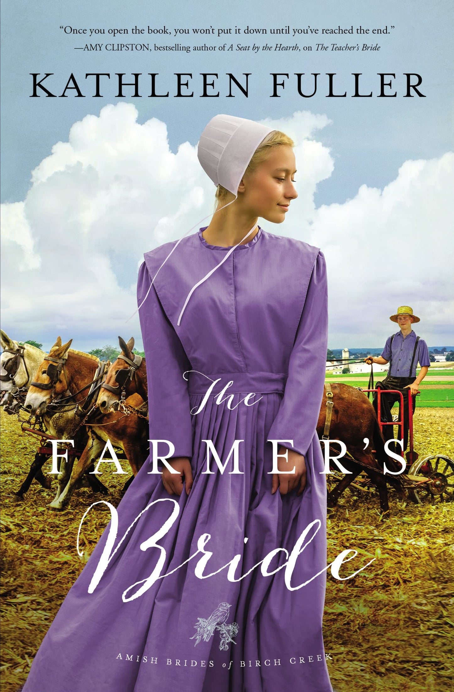 The Farmer's Bride (An Amish Brides of Birch Creek Novel) The Happy Book Stack