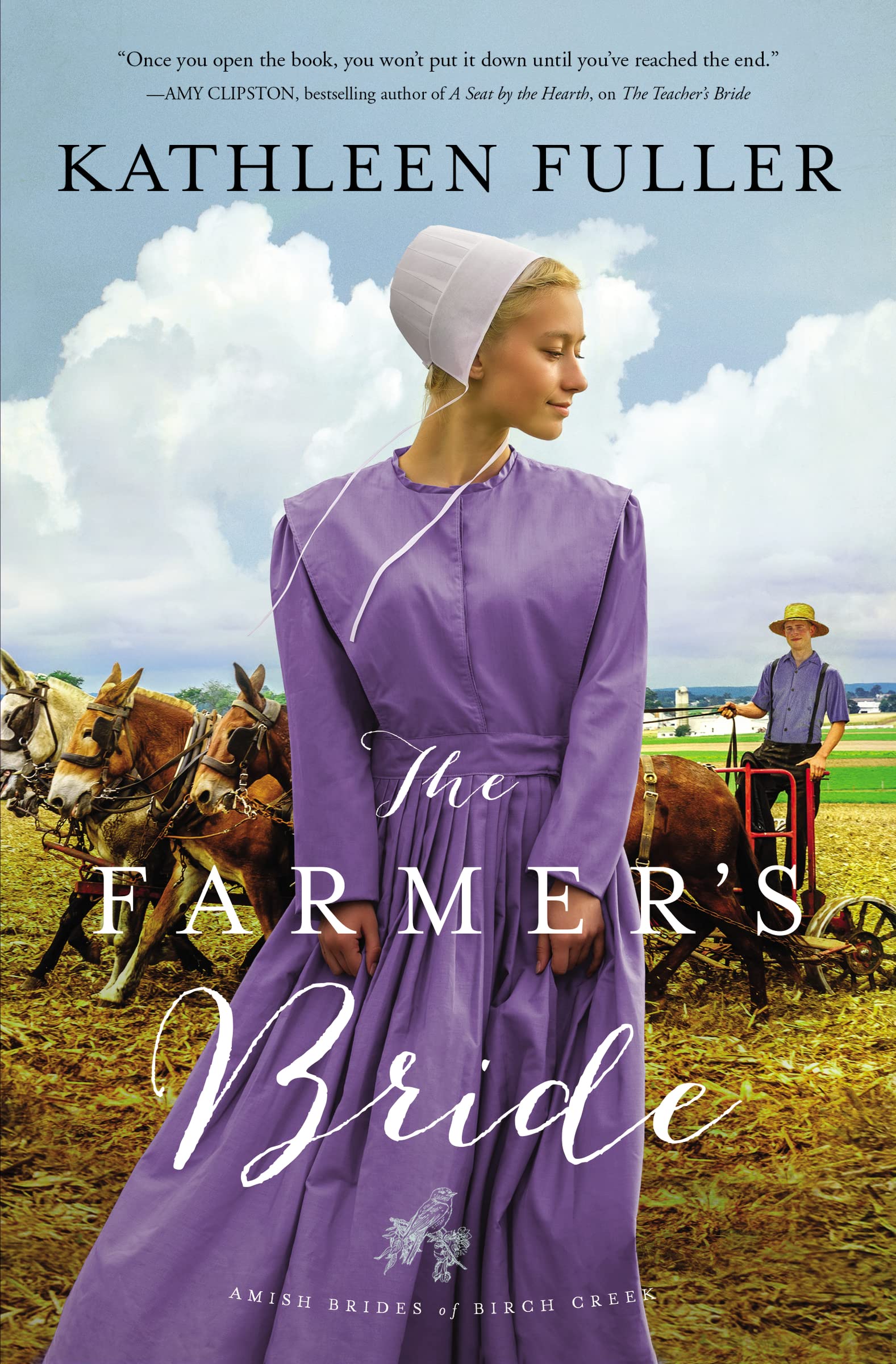 The Farmer's Bride (An Amish Brides of Birch Creek Novel) The Happy Book Stack
