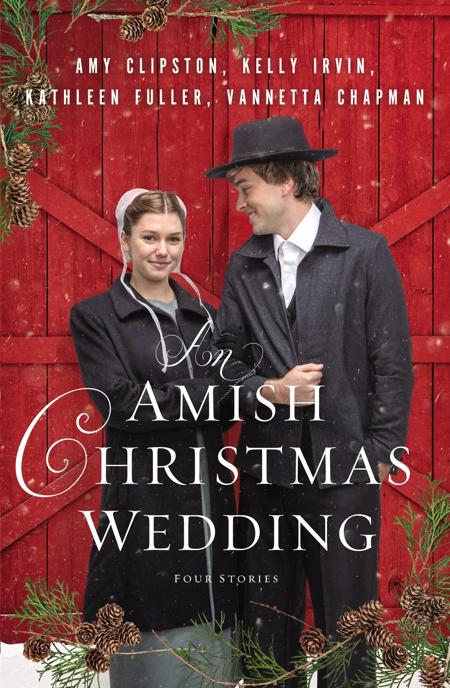 An Amish Christmas Wedding: Four Stories The Happy Book Stack