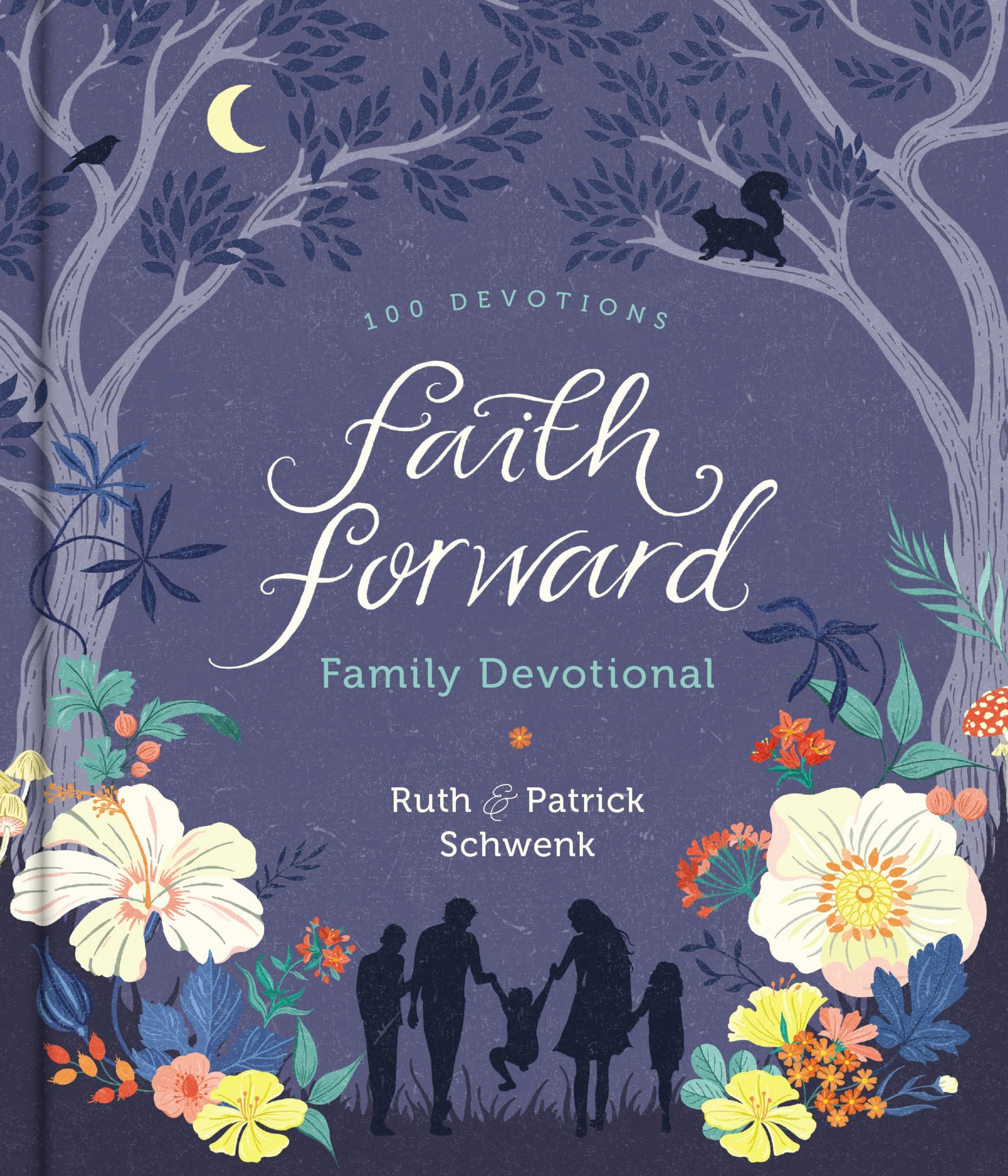 Faith Forward Family Devotional: 100 Daily Bible Devotions to Help Kids, Teens, and Parents Study Scripture and Grow Closer to God (with Prayer and Discussion Q's) - Perfect Family Christian Gift The Happy Book Stack