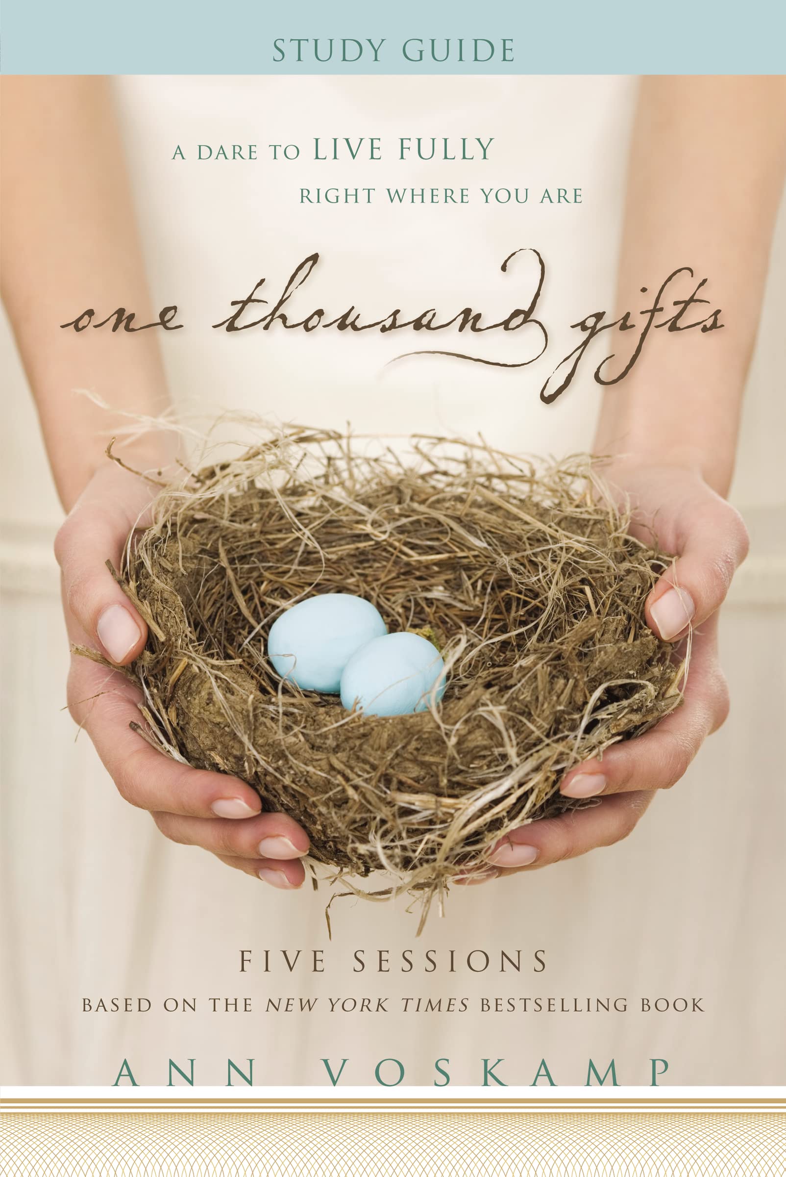 One Thousand Gifts Bible Study Guide: A Dare to Live Fully Right Where You Are The Happy Book Stack