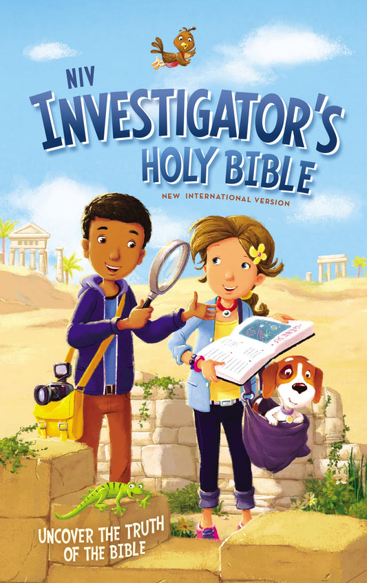 NIV, Investigator's Holy Bible, Hardcover: Uncover the Truth of the Bible The Happy Book Stack