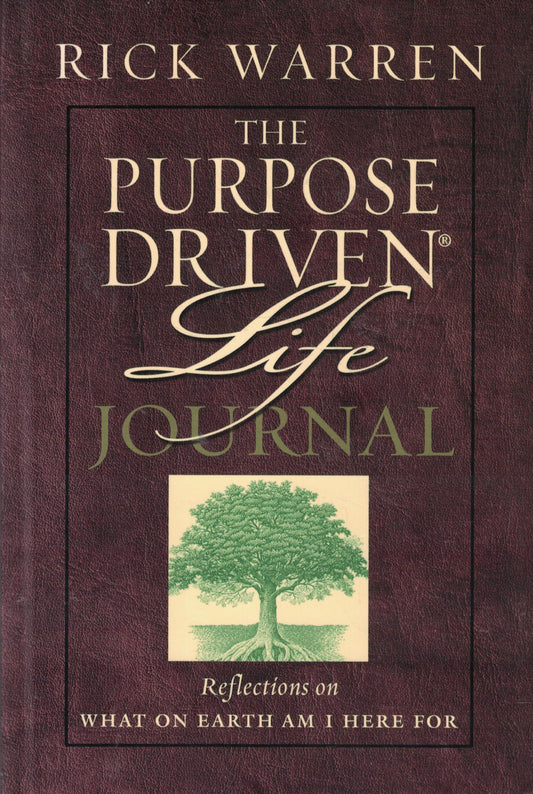 The Purpose Driven Life Journal - 8128