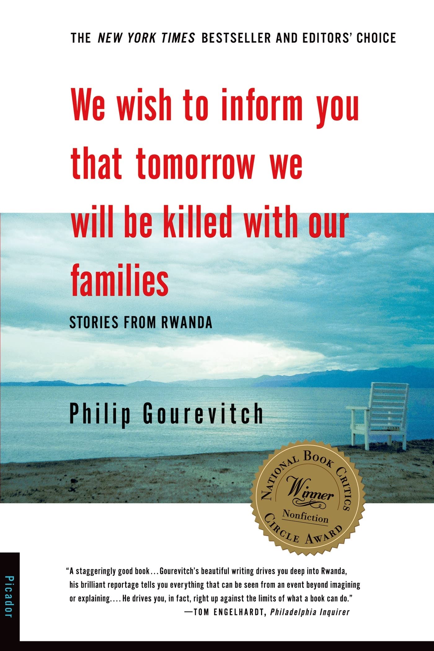 We Wish to Inform You That Tomorrow We Will be Killed With Our Families: Stories from Rwanda The Happy Book Stack
