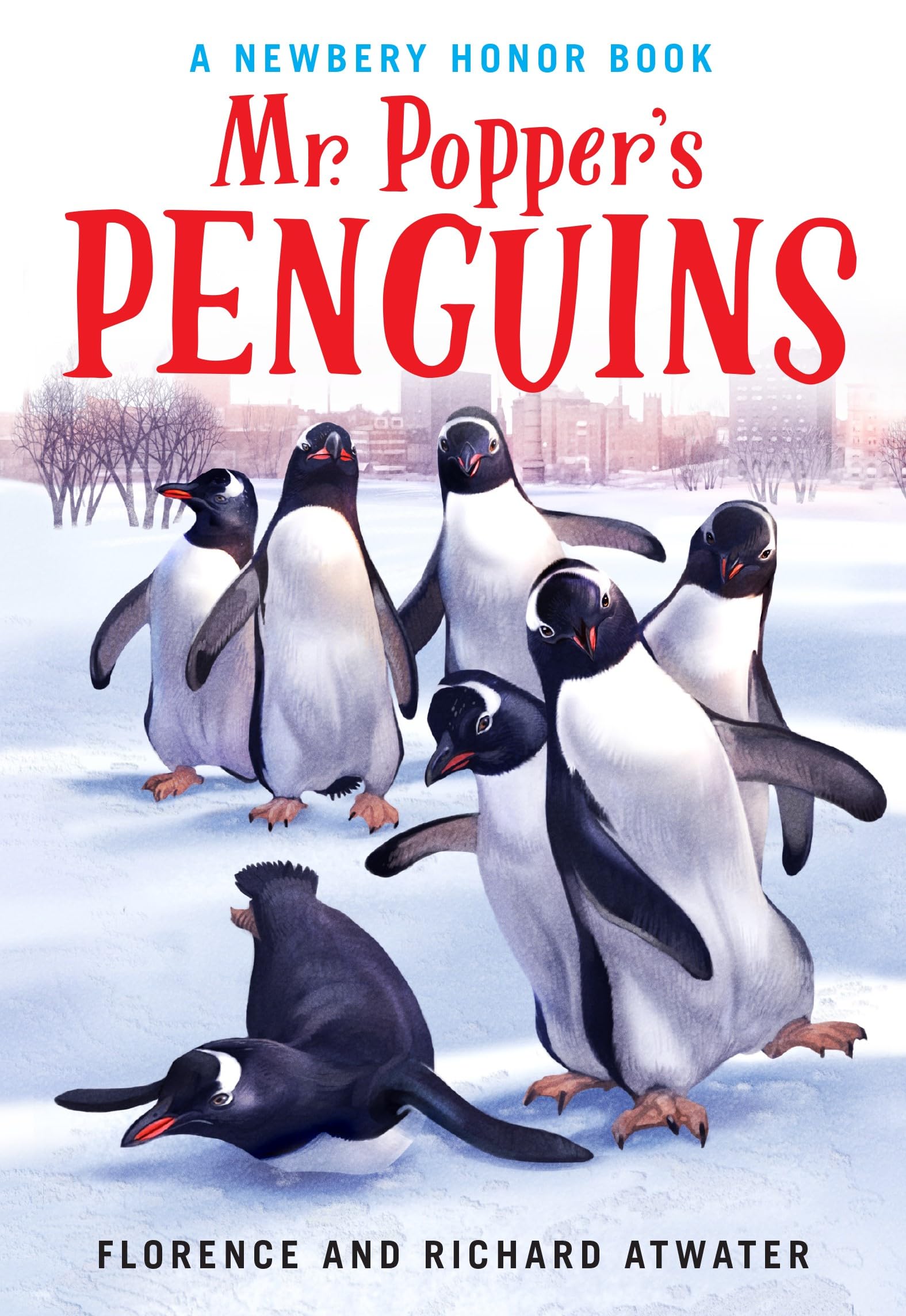 Mr. Popper's Penguins (Newbery Honor Award Winner) The Happy Book Stack
