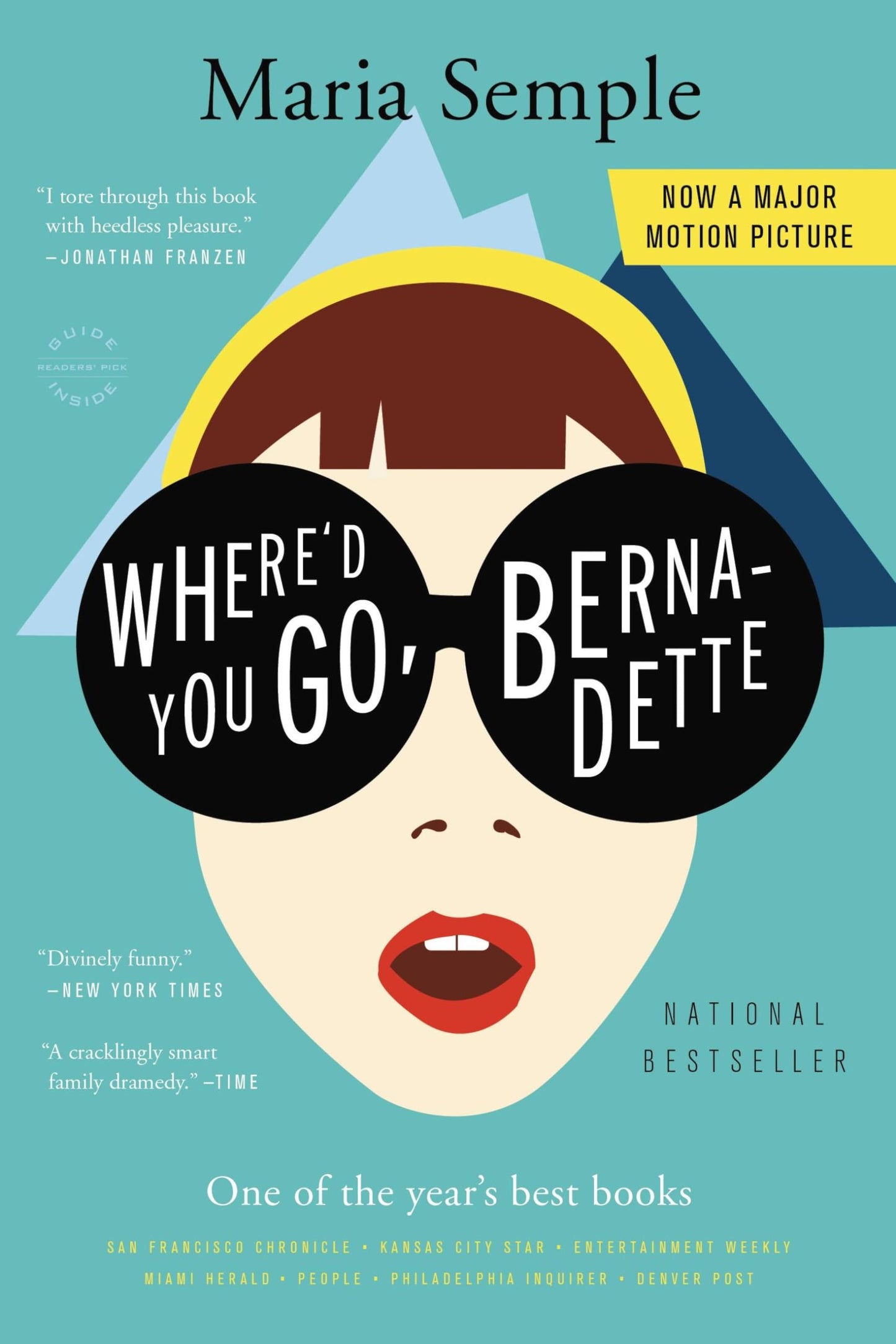 Where'd You Go, Bernadette: A Novel The Happy Book Stack
