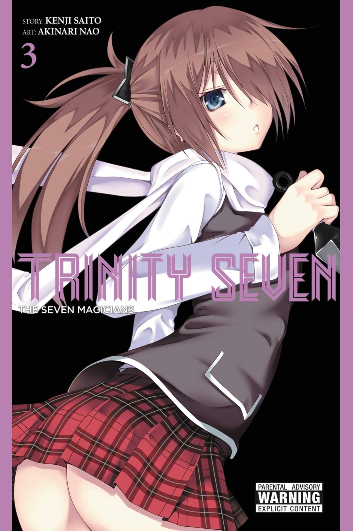 Trinity Seven, Vol. 3: The Seven Magicians - manga The Happy Book Stack
