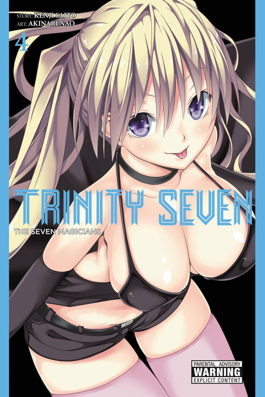 Trinity Seven, Vol. 4: The Seven Magicians - manga The Happy Book Stack
