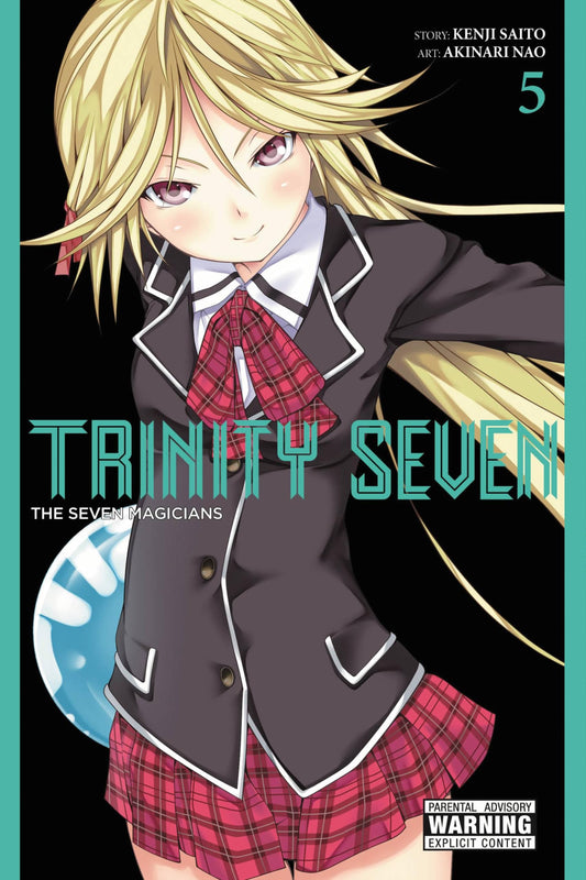 Trinity Seven, Vol. 5: The Seven Magicians - manga The Happy Book Stack