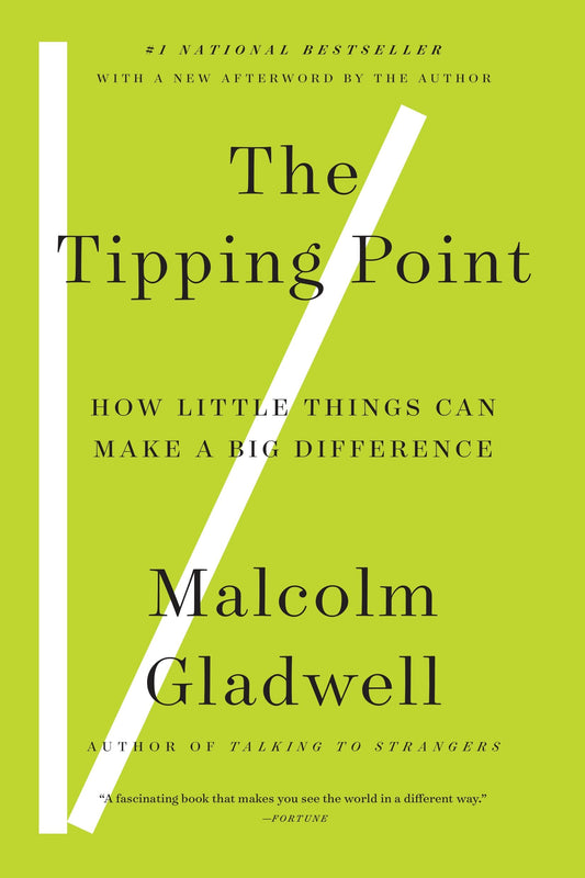 The Tipping Point: How Little Things Can Make a Big Difference - 8860