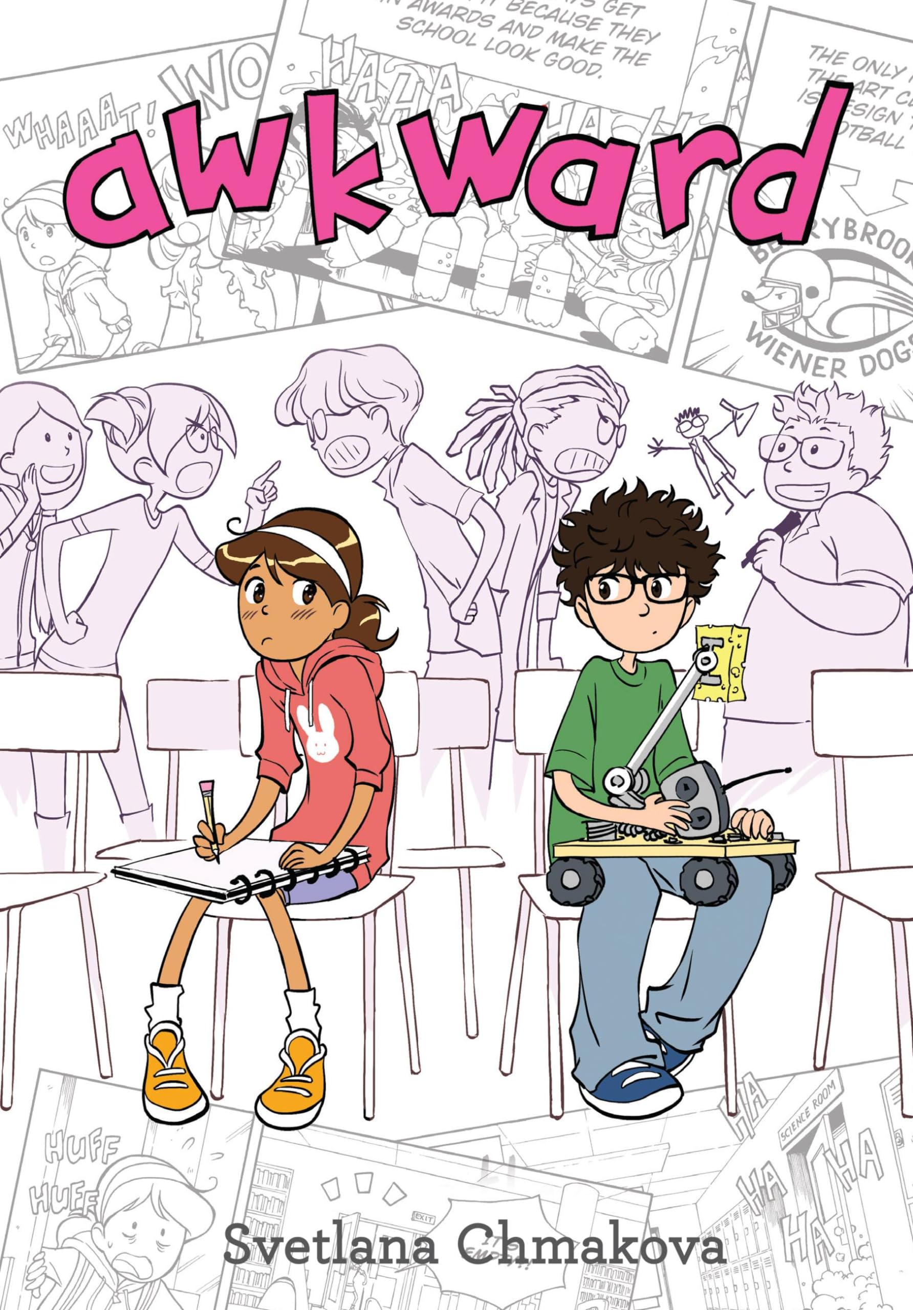 Awkward (Berrybrook Middle School, 1) The Happy Book Stack