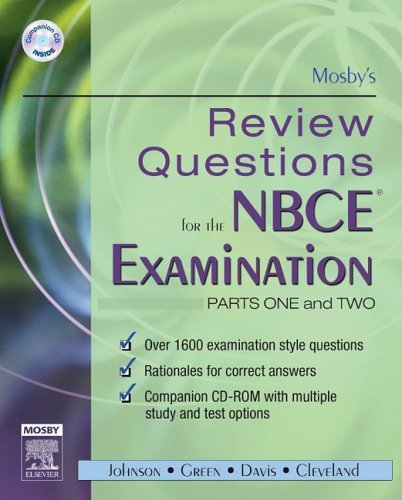 Mosby's Review Questions for the NBCE Examination: Parts I and II - 9752