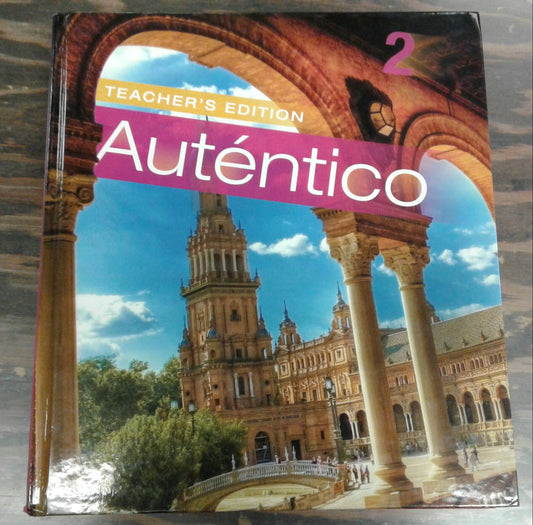 AUTENTICO 2018 TEACHER EDITION LEVEL 2 GRADE 6/12 The Happy Book Stack