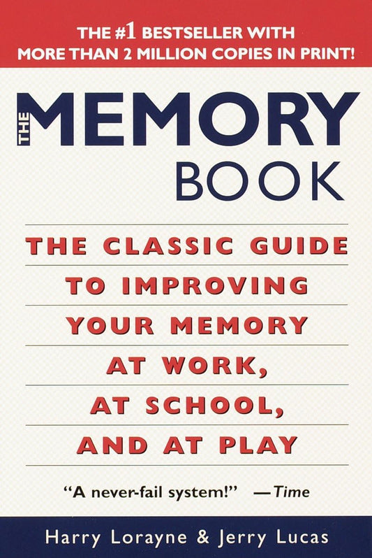 The Memory Book: The Classic Guide to Improving Your Memory at Work, at School, and at Play The Happy Book Stack