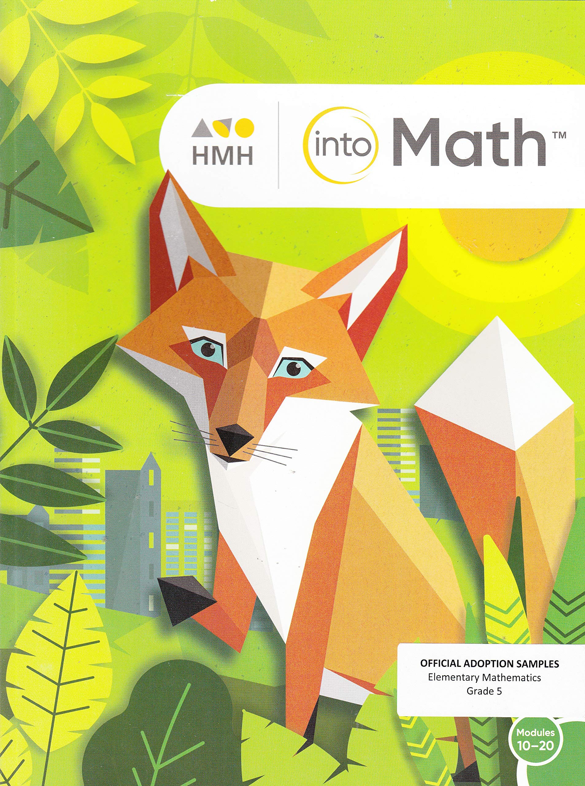 HMH: into Math Student workbook Grade 5, Modules 10 - 20 The Happy Book Stack