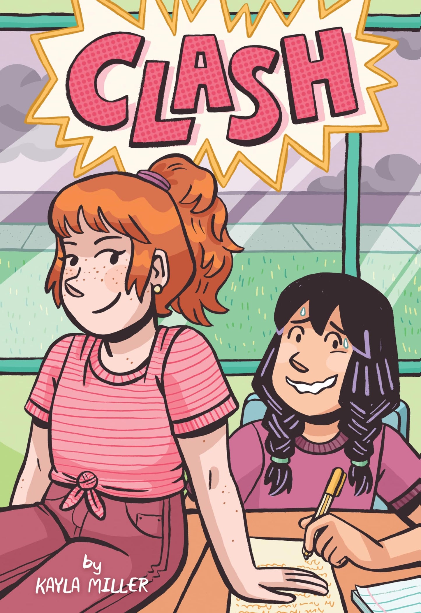 Clash: A Graphic Novel about Navigating Middle School Friendships, Empathy, and Respect for Children (Ages 8-12) (A Click Graphic Novel, 4) The Happy Book Stack