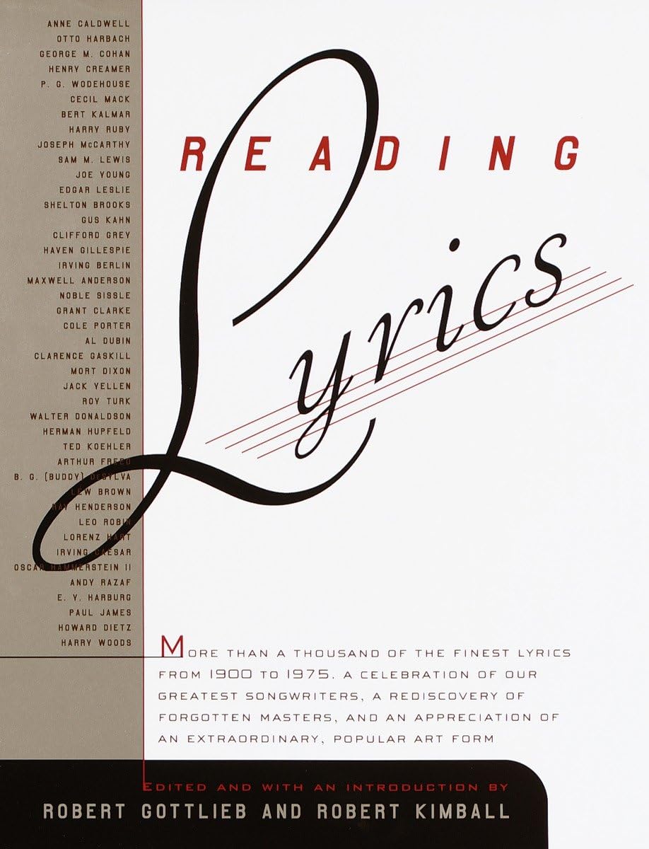 Reading Lyrics The Happy Book Stack