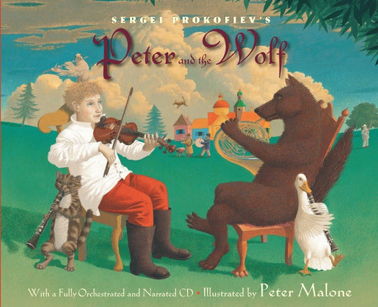 Sergei Prokofiev's Peter and the Wolf: With a Fully-Orchestrated and Narrated CD The Happy Book Stack