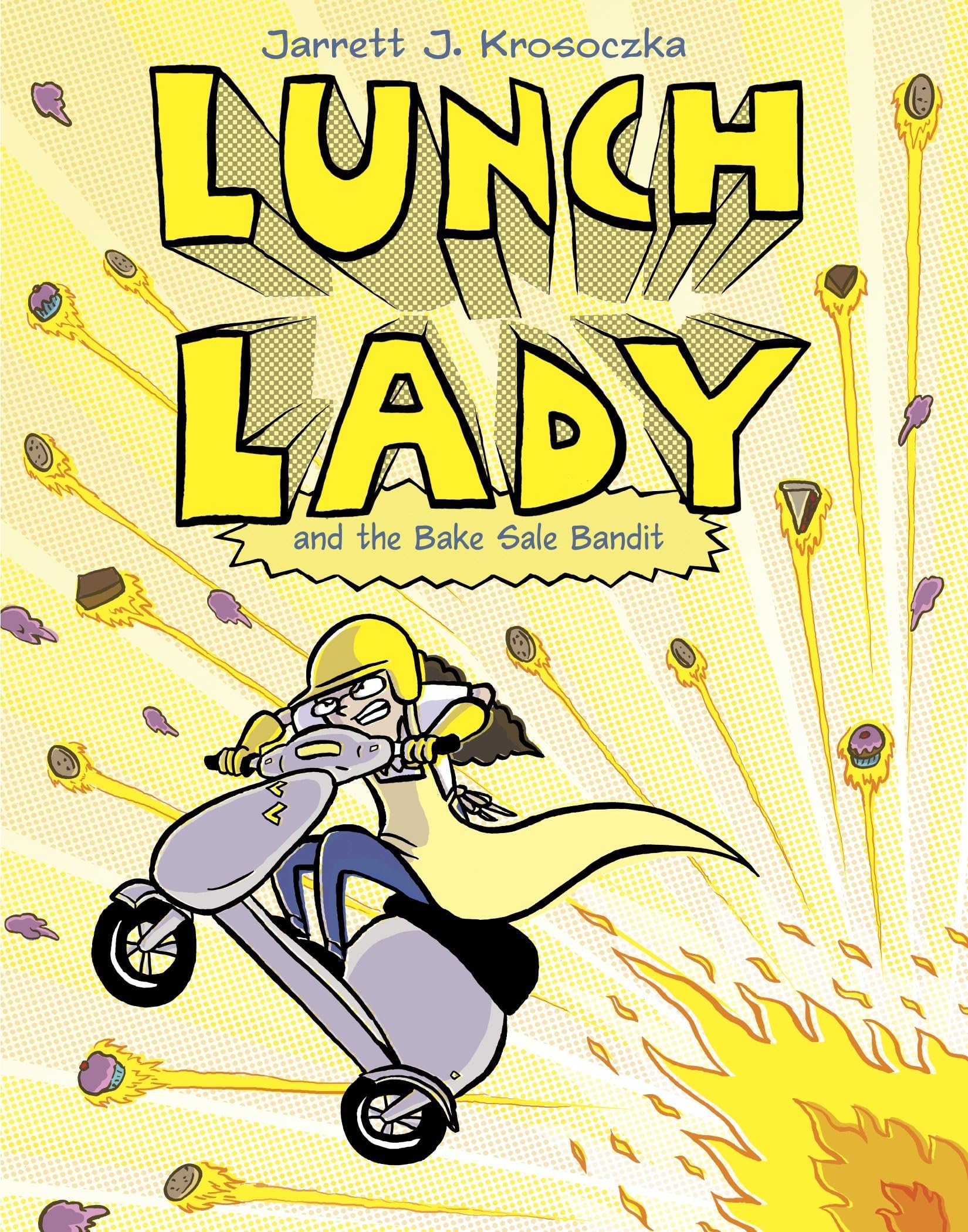 Lunch Lady and the Bake Sale Bandit (Lunch Lady, Book 5) The Happy Book Stack