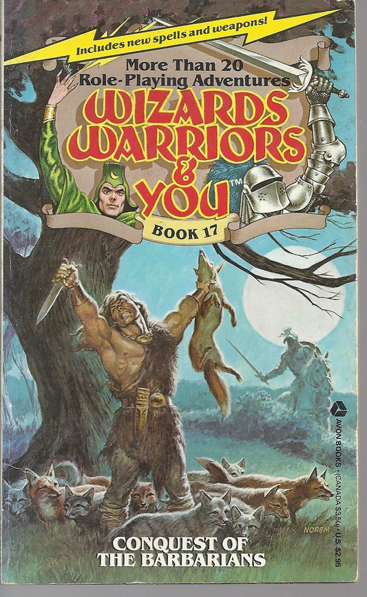 Conquest of the Barbarians (Wizards, Warriors & You Ser., No. 17) - 3033