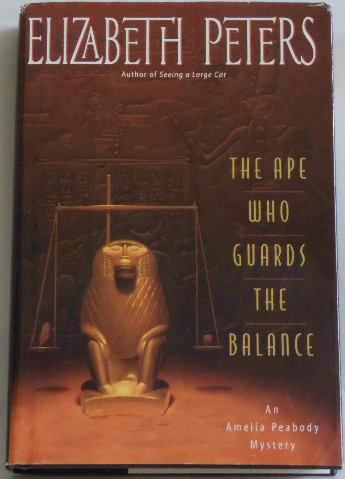The Ape Who Guards the Balance (Amelia Peabody Mysteries) - 1938
