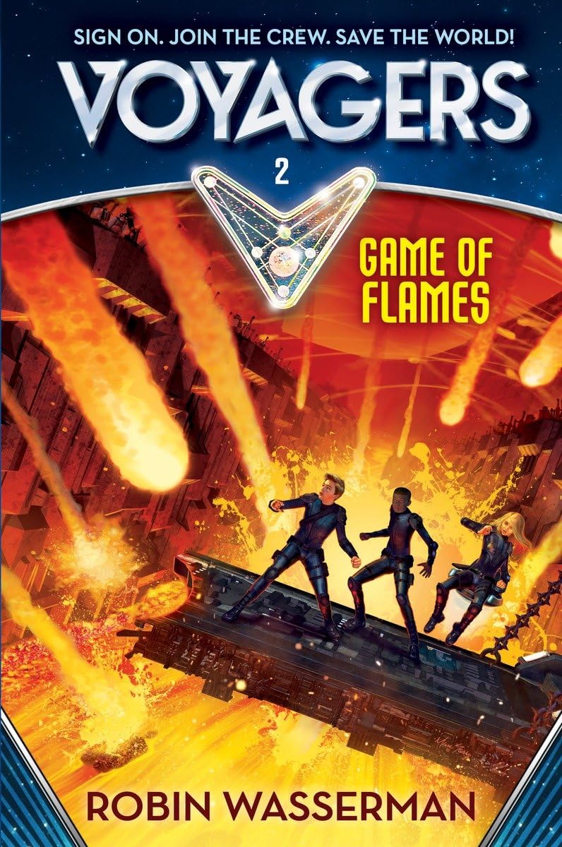 Voyagers: Game of Flames (Book 2) The Happy Book Stack