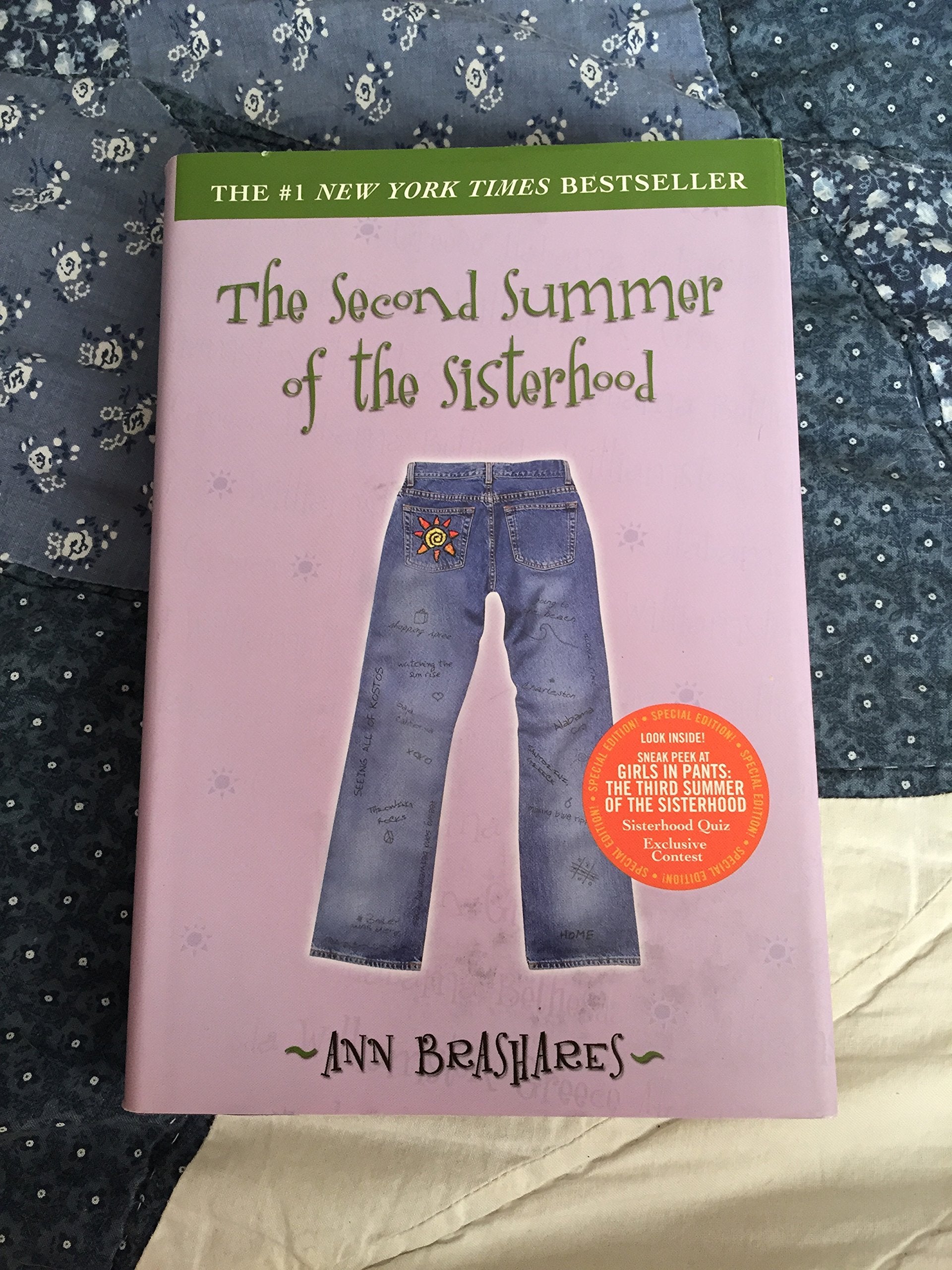 The Second Summer of the Sisterhood (Sisterhood of the Traveling Pants, Book 2) The Happy Book Stack
