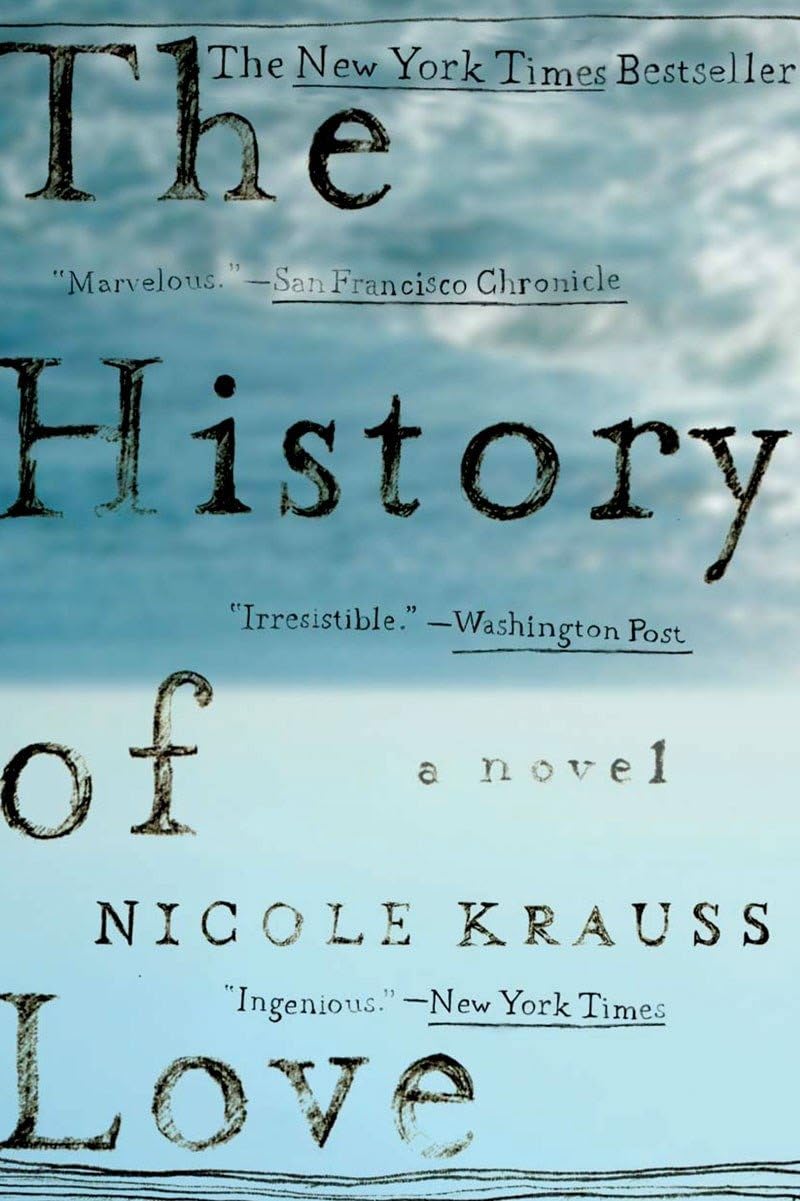 The History of Love The Happy Book Stack