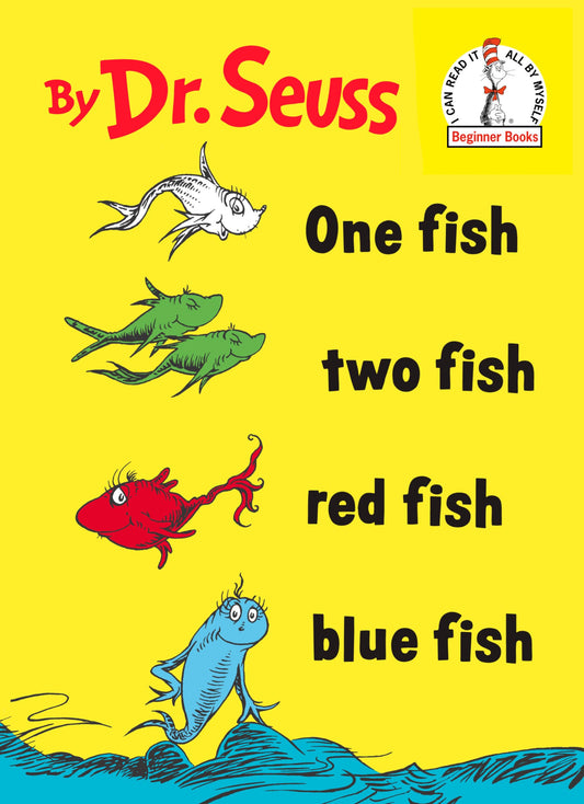 One Fish Two Fish Red Fish Blue Fish The Happy Book Stack