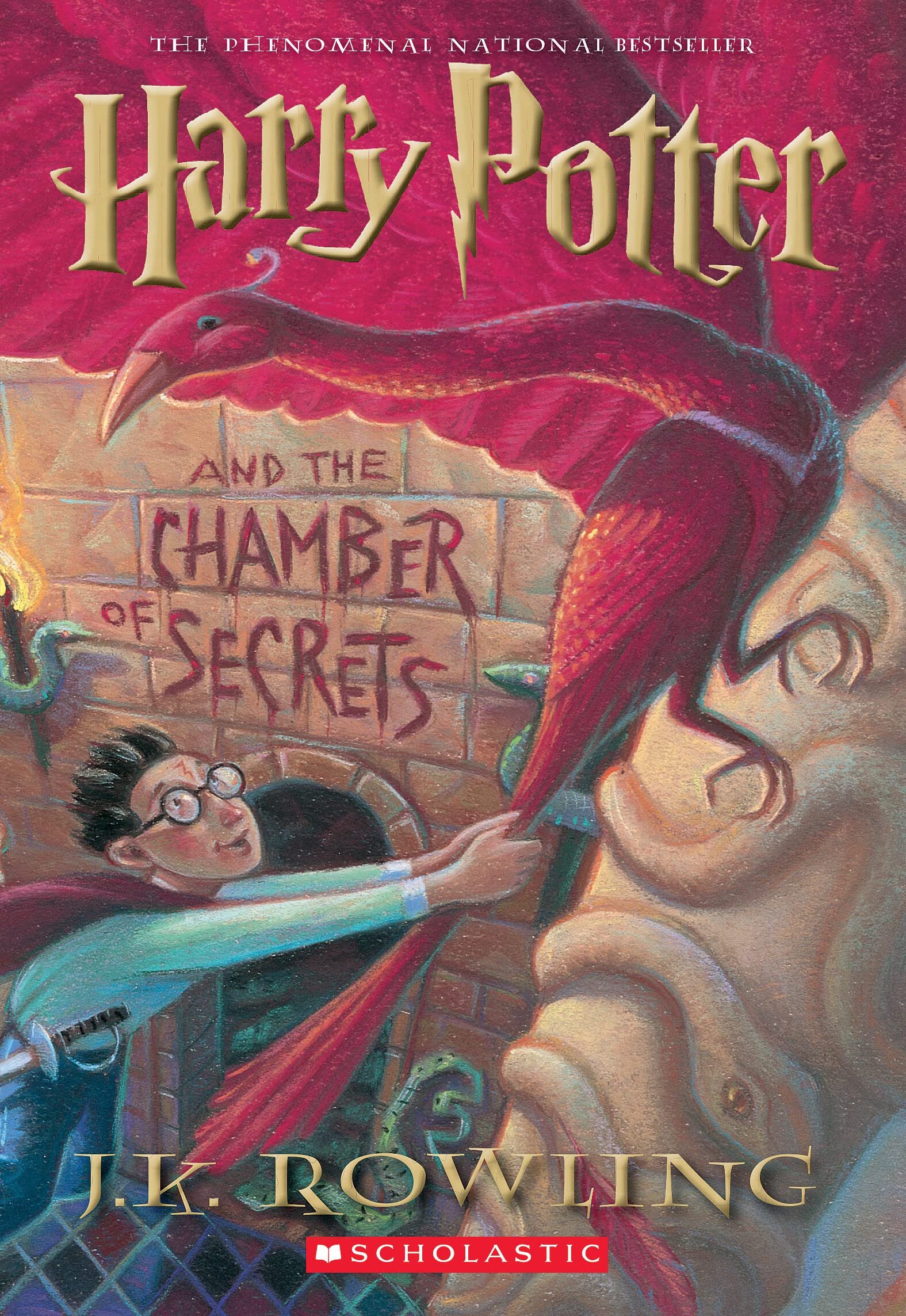 Harry Potter and the Chamber of Secrets (Harry Potter, Book 2) (2) The Happy Book Stack