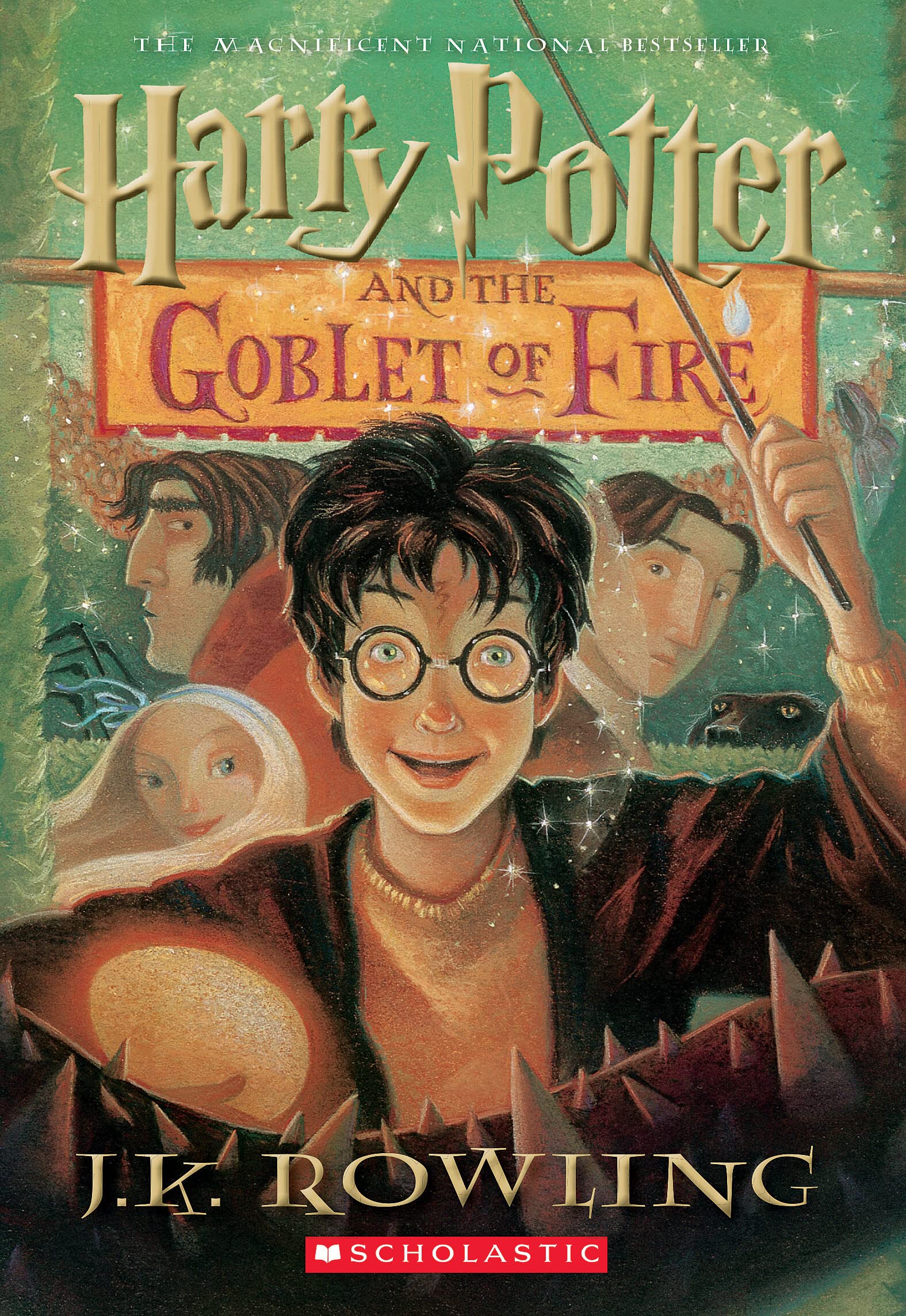 Harry Potter and the Goblet of Fire (Harry Potter, Book 4) (4) The Happy Book Stack