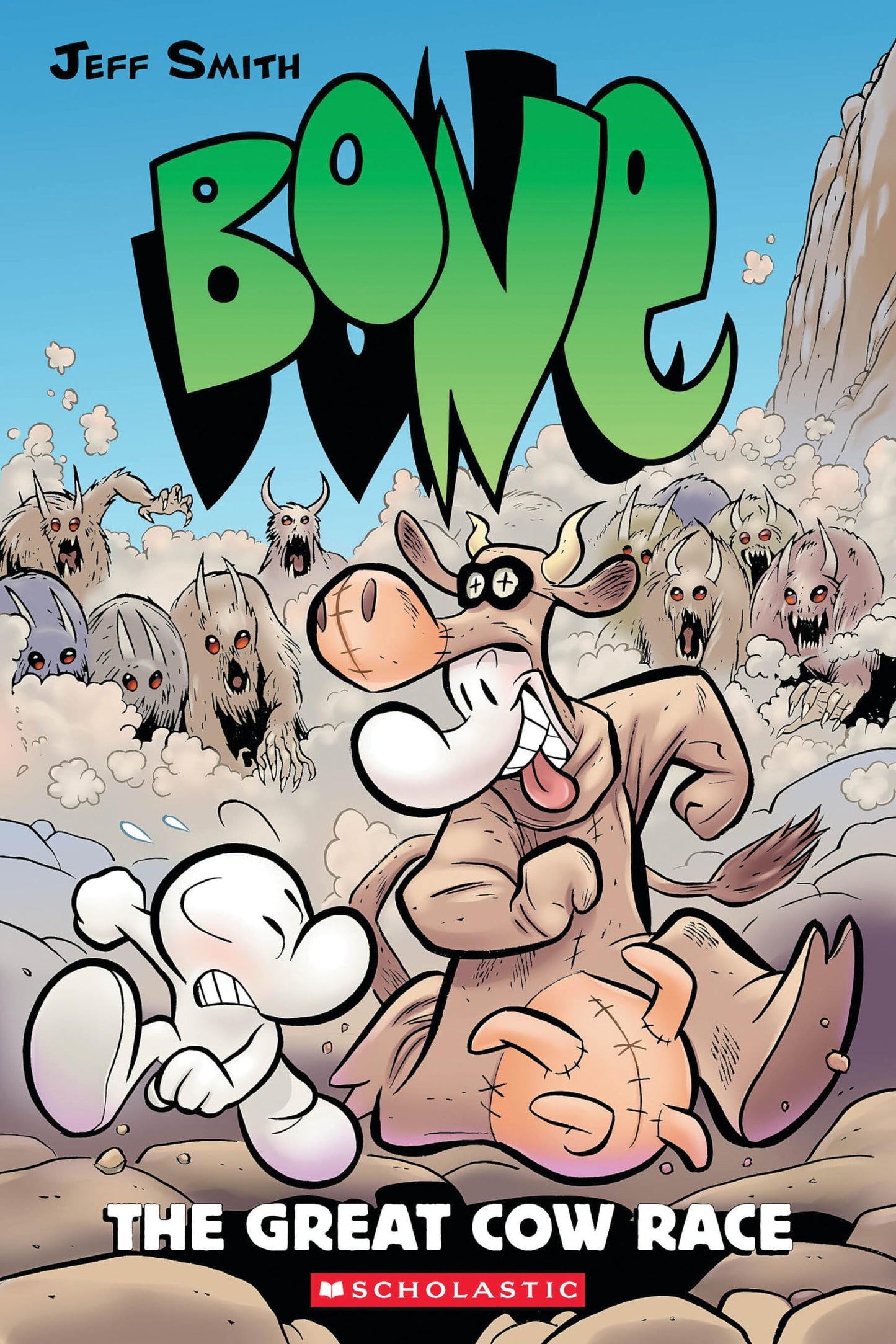 The Great Cow Race: A Graphic Novel (BONE #2) The Happy Book Stack