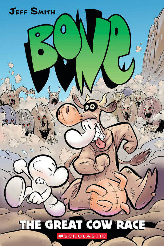 The Great Cow Race: A Graphic Novel (BONE #2) The Happy Book Stack